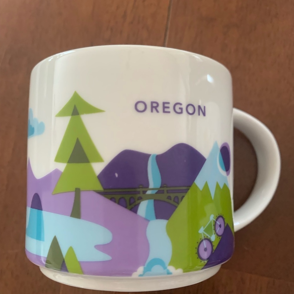 Oregon Starbucks You Are Here Mug
